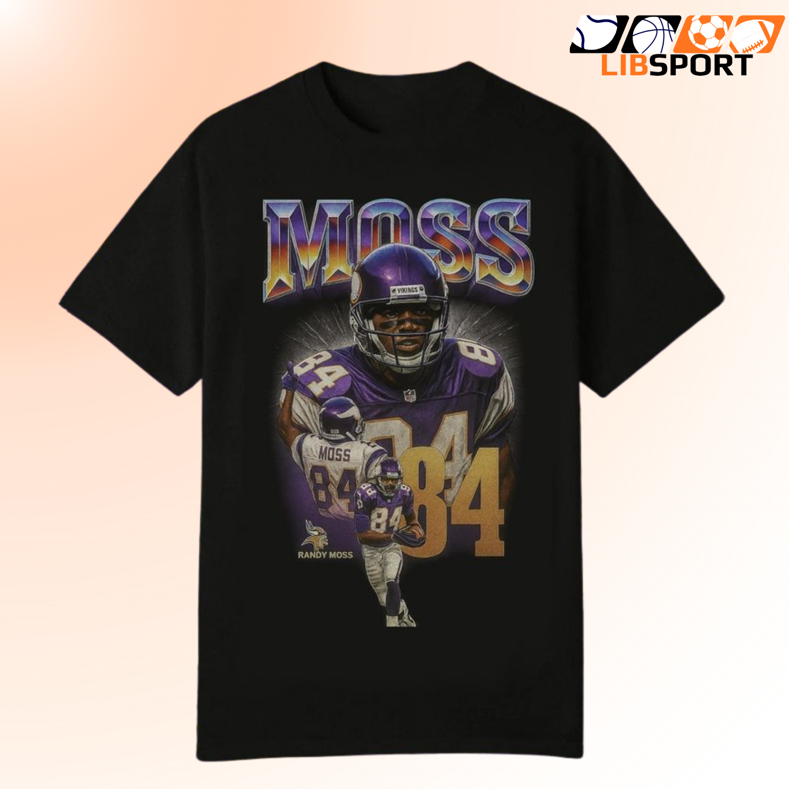 Randy Moss Shirt, Minnesota Vikings Tee, Game Day Shirt